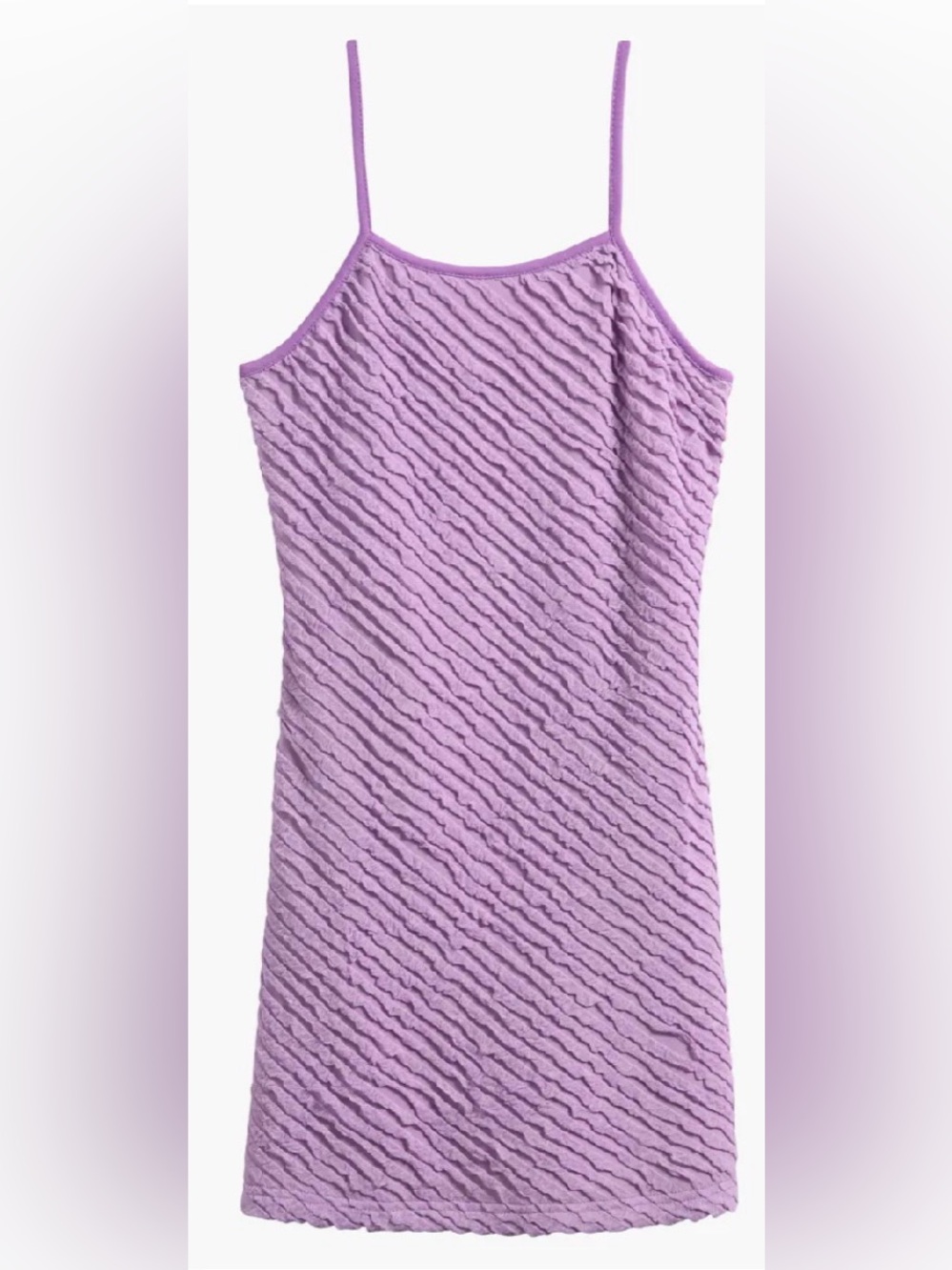 NWT‎ Ava & Yelly Tween Eyelash Slipdress Lavender M